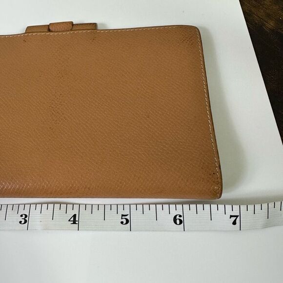 Hermes Tan Leather Notebook Agenda Cover Holder - Picture 16 of 16